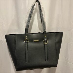 “TAHARI” tote bag 11 1/2” tall, 18 1/2” wide on top